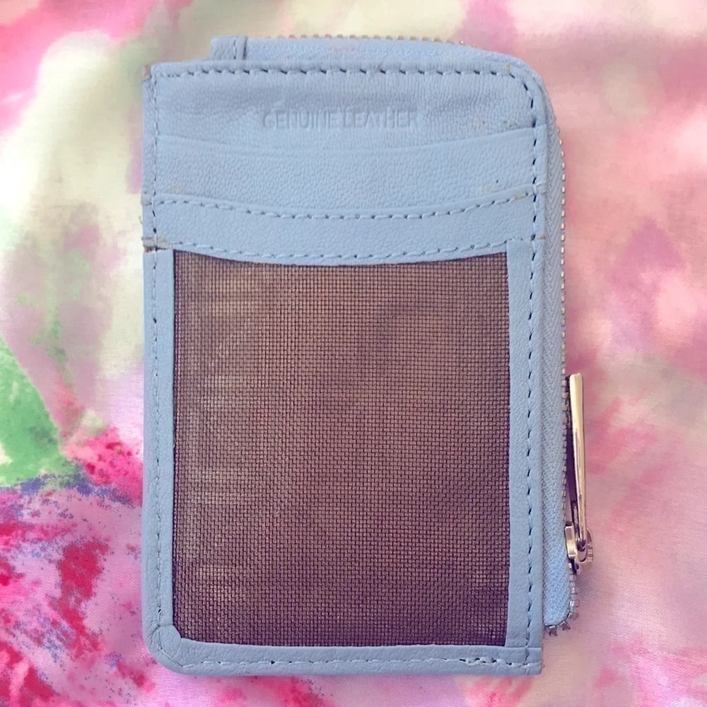 Lodis Genuine Leather Catalina Credit Card Holder & Zippered Heart Coin Case